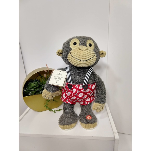 Hallmark Bananas For You Monkey Interactive Stuffed Animal - Picture 4 of 9